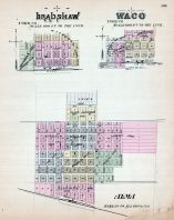 Bradshaw, Waco, Alma, Nebraska State Atlas 1885